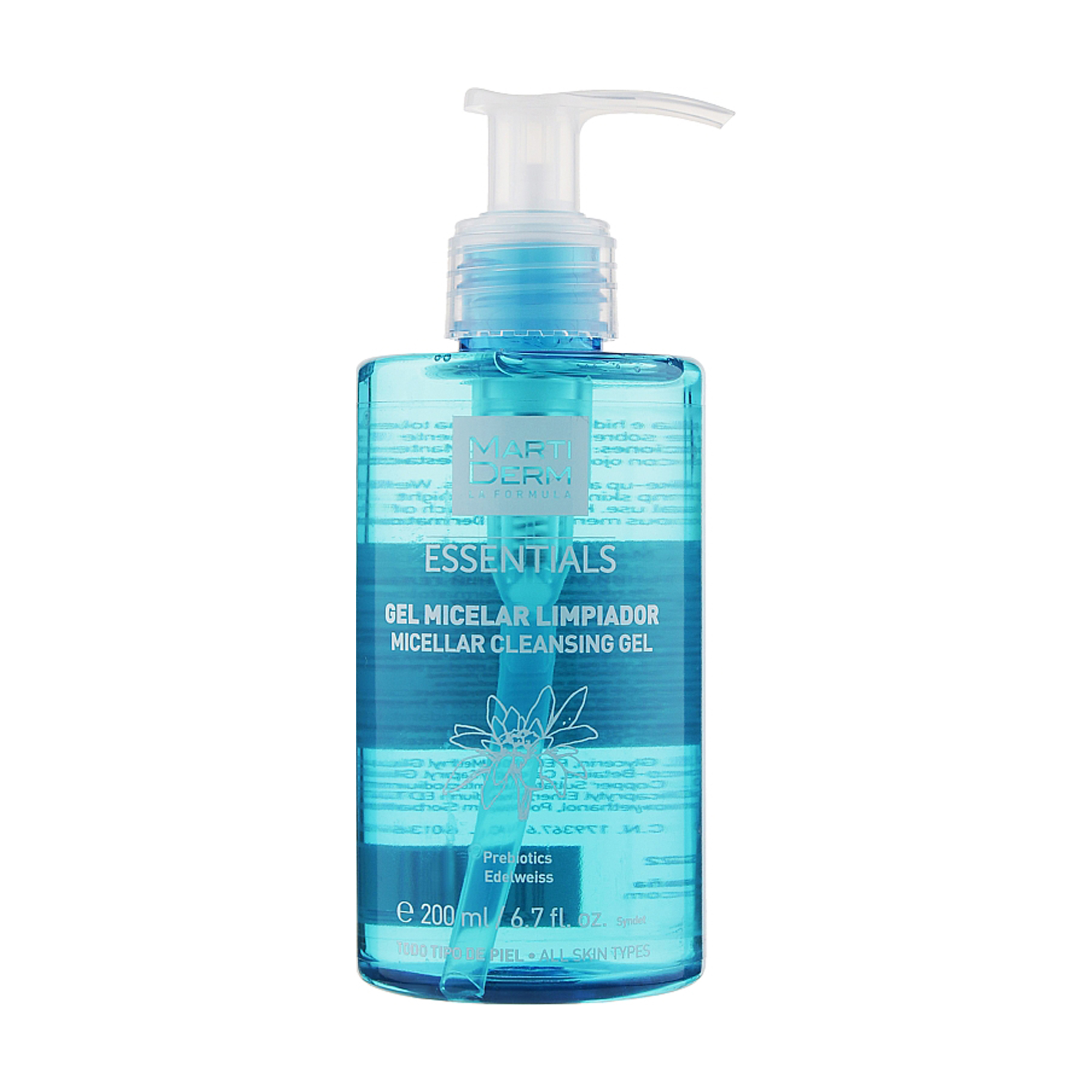 Уцінка! Гель міцелярний MartiDerm Essentials очищувальний, 200 мл